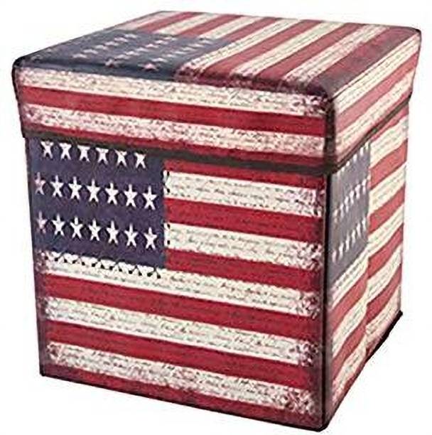Storia Multipurpose Sitting Storage Box (31x31x31)cm Living & Bedroom Stool