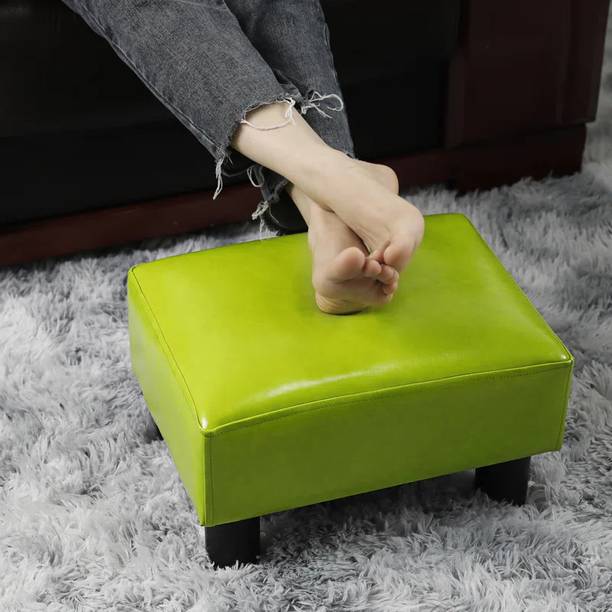 lifestyle furniture Footstool Pu Leather Ottoman Home Living Room Bedroom Living & Bedroom Stool