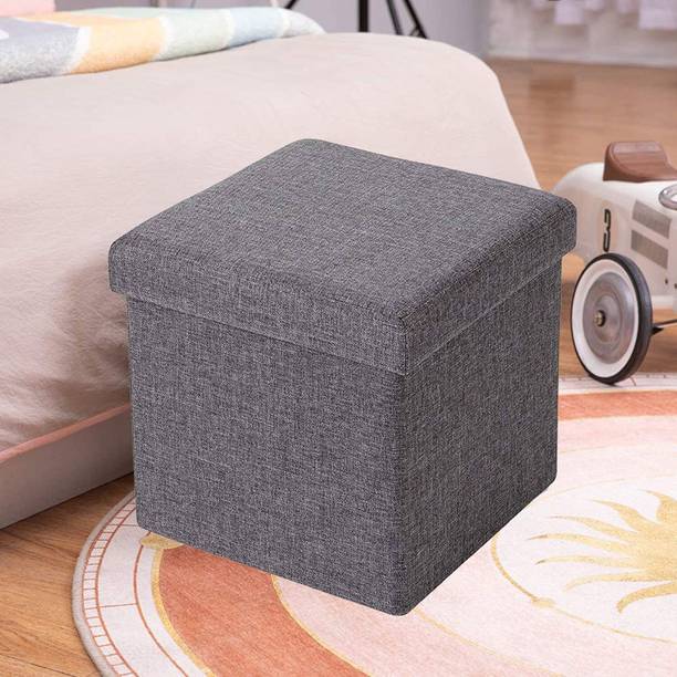 SKYFUN Fabric Cube Ottoman
