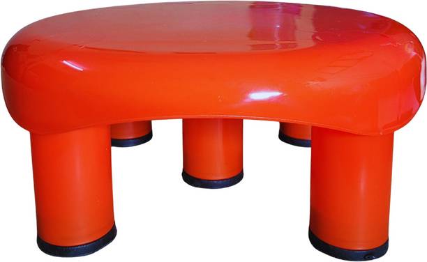 freedomall Heavy-Duty Round Plastic Stool - 5-Leg Design for Bathroom & Kitchen Bathroom Stool