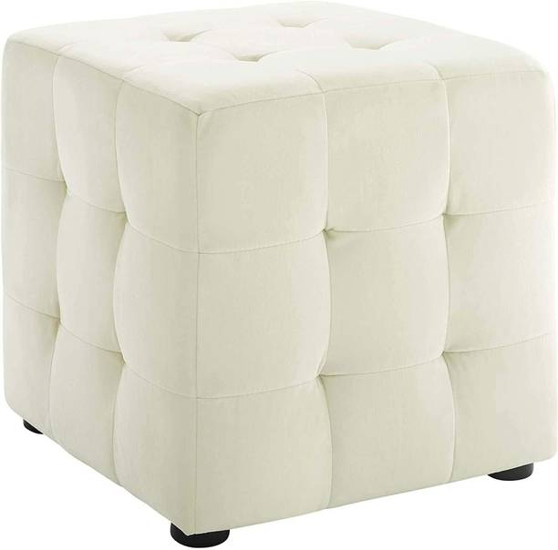 art export Ottoman Pouffes Sitting Mudda Puffy Stool Dressing Table Pouf Sqaure Footstool Living & Bedroom Stool