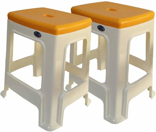 Nilkamal Strong&Durable Stool STL23|Indoor,Outdoor|100% PolyPropylene Stackable Stool Outdoor & Cafeteria Stool