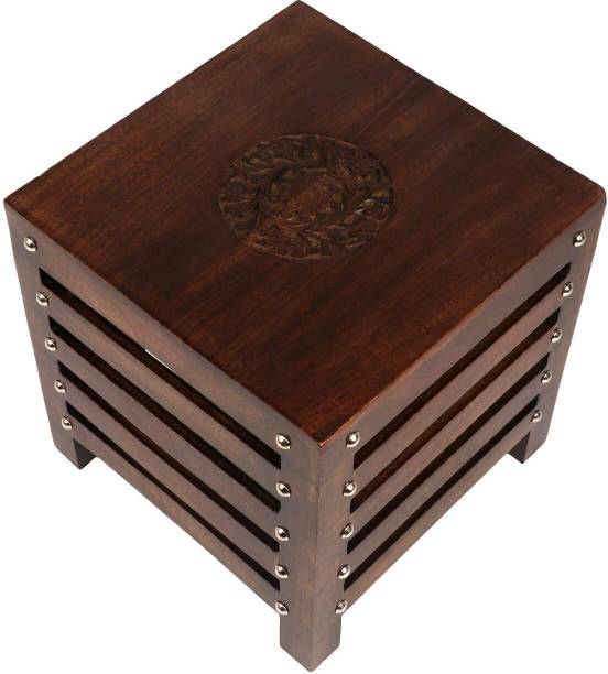 Sobiya Enterprises Wooden Stool for Living Room | Table for Bedroom Living & Bedroom Stool