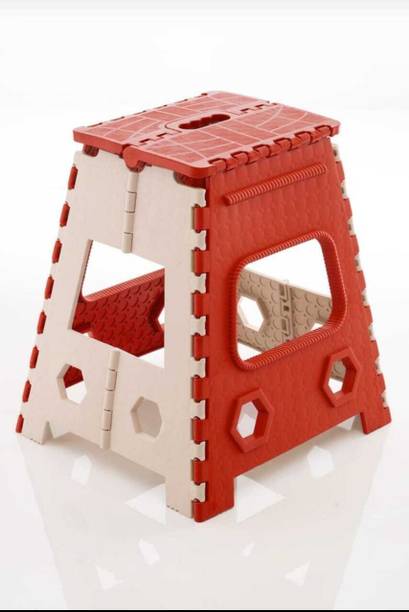 VV TRADES 18 Inch Folding Step Stool Lightweight Folding Stool Stool