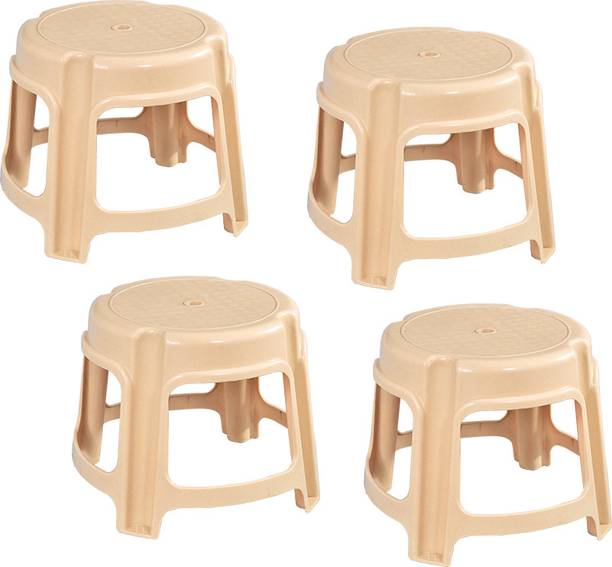 swagath furniture Bathroom Stool/Plastic Stool for Bathroom Pack of 4 Bathroom Stool