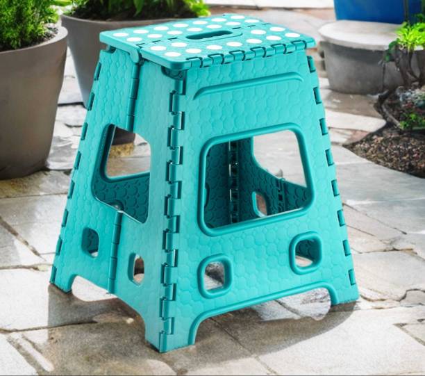 RRAS Foldable Plastic Step Stool for Home & Outdoor Outdoor & Cafeteria Stool