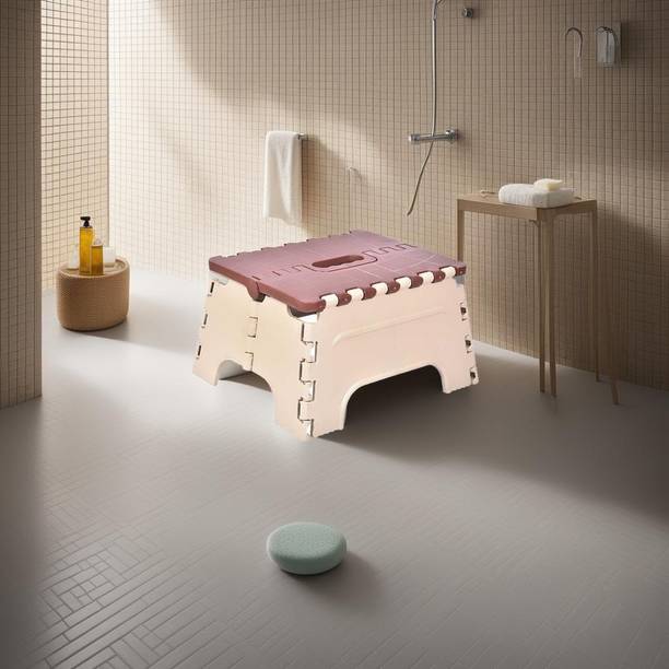 Sorath Plastic Small Folding Step Stool Super Strong Foldable Stool for Adults & kids Bathroom Stool