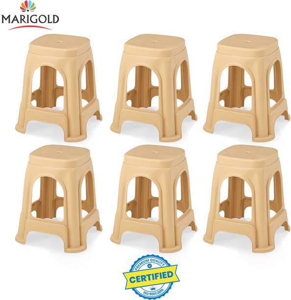 Marigold Jupiter Strong & Durable Stool | Stool for Living Room, Kitchen, Office Room | Kitchen Stool