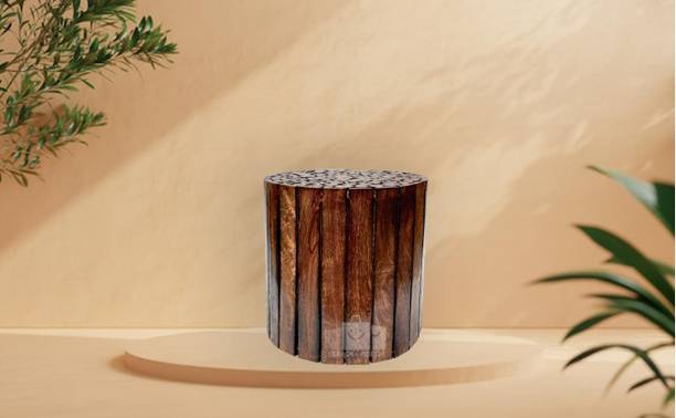janta export WOODEN CHOWKI-05 Living & Bedroom Stool