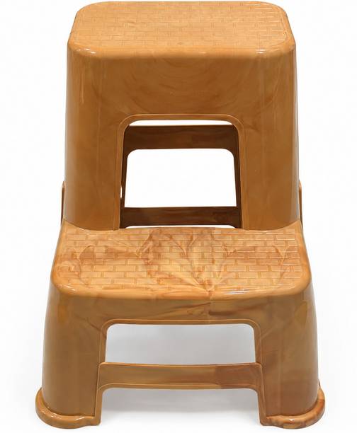 ASHLAS 2 Step Stool for Home & Kitchen Heavy Duty Multipurpose Double Step Stool Living & Bedroom Stool