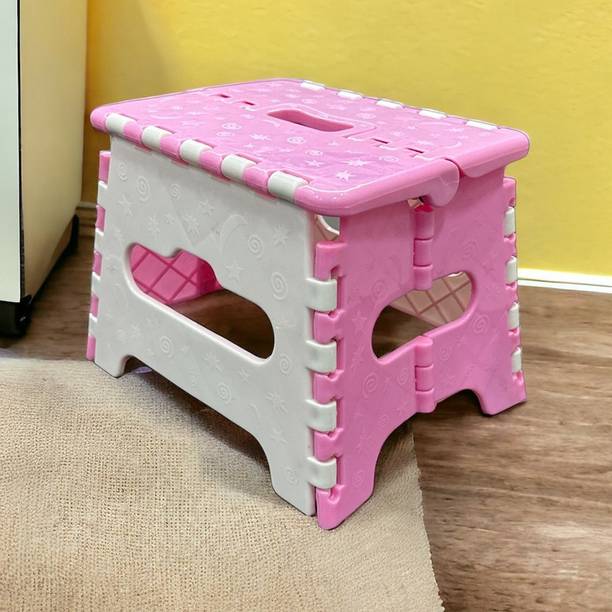 Idona Creation Folding Step Stool for Kitchen, Bathroom, Bedroom, Living Room, Dining Room Living & Bedroom Stool