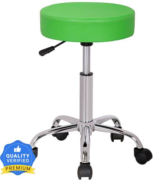 Finch Fox Leather Chair for Salon/Spa / Bar/Medical / Kitchen/Doctor (Green) Hospital/Clinic Stool