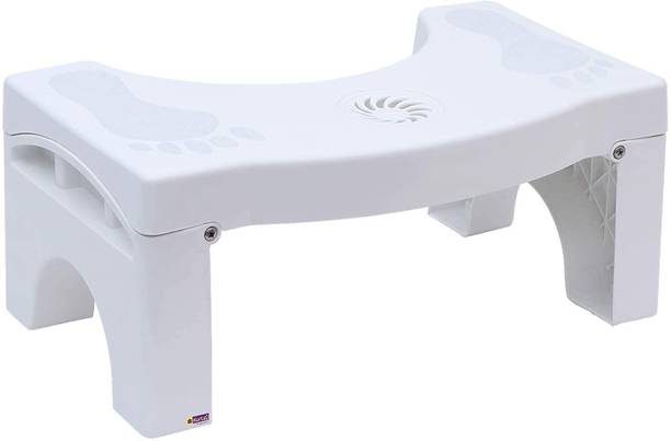 BloomiX Comfortable Squat Stool for Western Toilet Portable Sturdy Foot Step Stool
