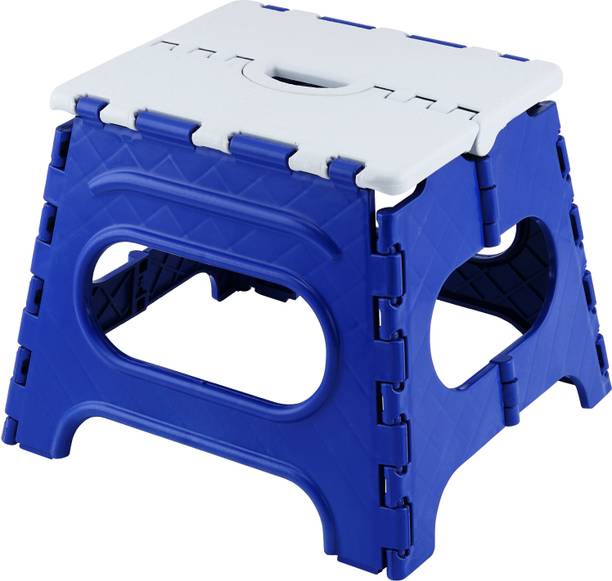 Primelife 12 Inches Super Strong Folding Step Stool for Kitchen, Bedroom, Kids or Adults Bathroom Stool