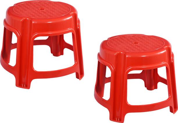 swagath furniture Bathroom Stool/Plastic Stool for Bathroom Pack of 2 Bathroom Stool