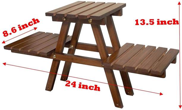 Livster Modern Tiered Planter Stand for Home Garden Display Living & Bedroom Stool