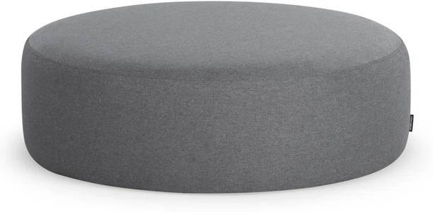 lifestyle furniture cushion ottoman pouffes Sitting Round upholstered Foam Ottoman Living Room Stool