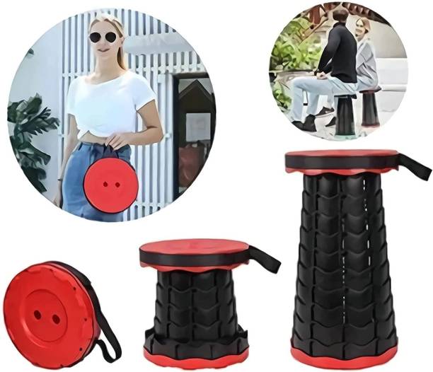 ActrovaX Collapsible Stool with Load Capacity of 400 Lbs Outdoor & Cafeteria Stool