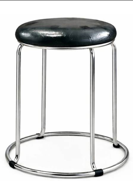 RK Enterprisez Steel cushioned stool Living & Bedroom Stool