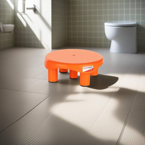 ACTIONWARE Bathroom Stool for Bathing | Senior Citizen | Patla for Toilet | Stool