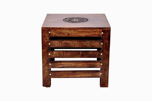 Amaze Shoppee Beautiful Handmade Stool | Table | for Office | Home Furniture | Outdoor | Decor - Brown Stool
