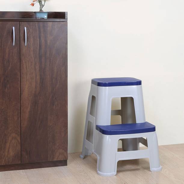 Nilkamal Strong & Durable Step Stool STL 31|Stool for Living Room,Bed Room,Kitchen,Office Living & Bedroom Stool