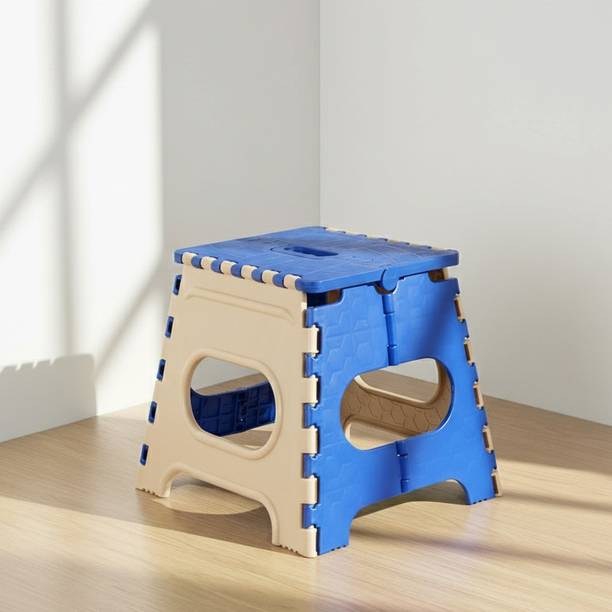 Umax 12 Inch Portable Folding Step Stool, Compact, Lightweight & Durable for Living & Bedroom Stool