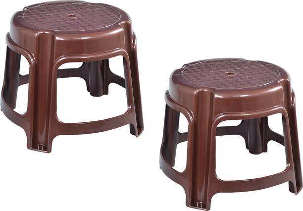 swagath furniture Bathroom Stool/Plastic Stool for Bathroom Pack of 2 Bathroom Stool