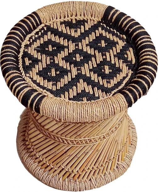 RCLV Handmade Bamboo stool for Home & Office Size 15X16 Outdoor & Cafeteria Stool