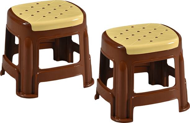 swagath furniture Palstic Rectangle stool Bathroom Stool