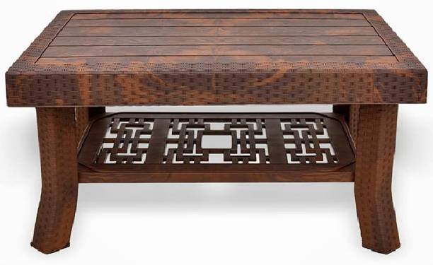 COMFORT Creation Coffee Table for Home Décor Plastic Center Table for Living Room/Office Outdoor & Cafeteria Stool
