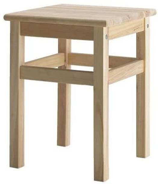 Indian Decor RW366 Vintage Garden Stool Heavy Solid Wood Hand Polished Dressing Chair Living & Bedroom Stool