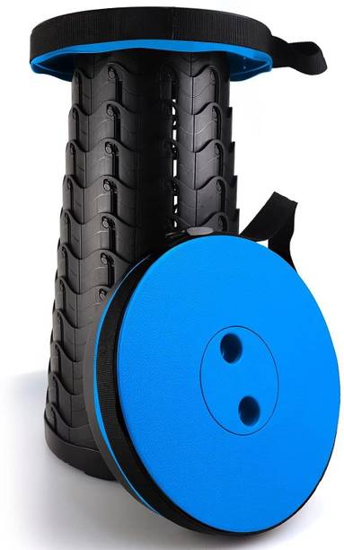 ActrovaX Telescopic Stool Camping Stool Folding seat-Blue Outdoor & Cafeteria Stool