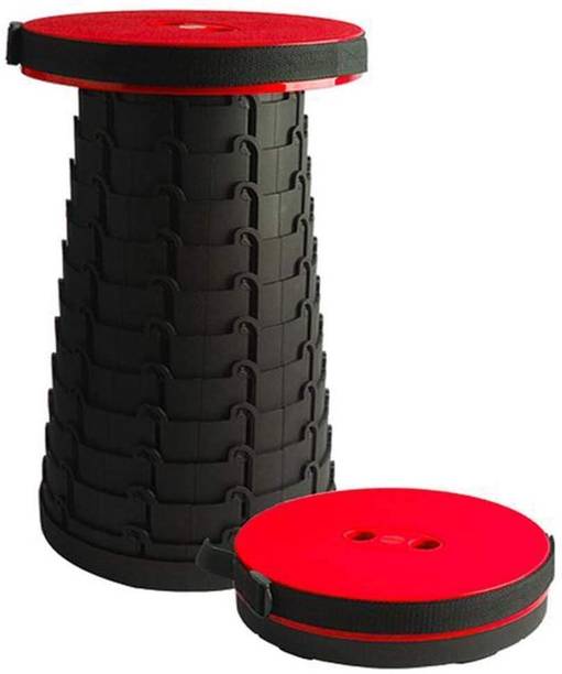 ActrovaX Portable Stool for Camping Folding Stool with Carrying Straps Outdoor & Cafeteria Stool