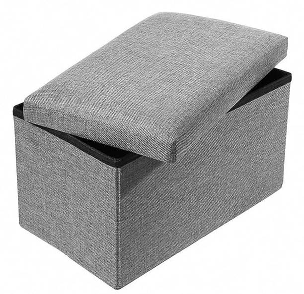 Harvic Cube Shape Sitting Stool orgeniizer Seat Living & Bedroom Stool