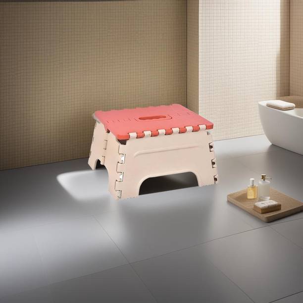 Finner Plastic Small Folding Step Stool Super Strong Foldable Stool for Adults & kids Bathroom Stool