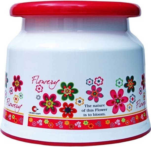 CROWN Portable,Durable Plastic Bathroom/Step/Sitting Stool, Patla Bathroom Stool Stool