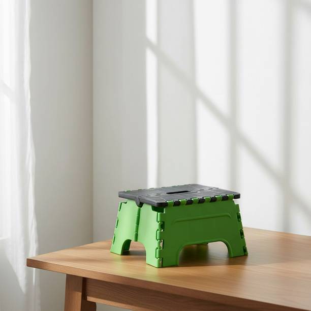Mitoxi 7 Inch Foldable Plastic Stool, Strong & Portable Multipurpose Utility Stool Living & Bedroom Stool