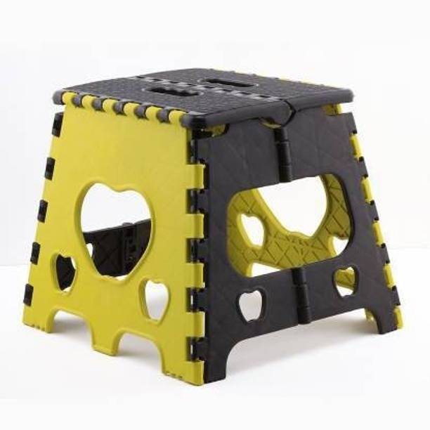 Sunblink New Plastic Folding Step Stool for Kids & Adults with H&le Living & Bedroom Stool