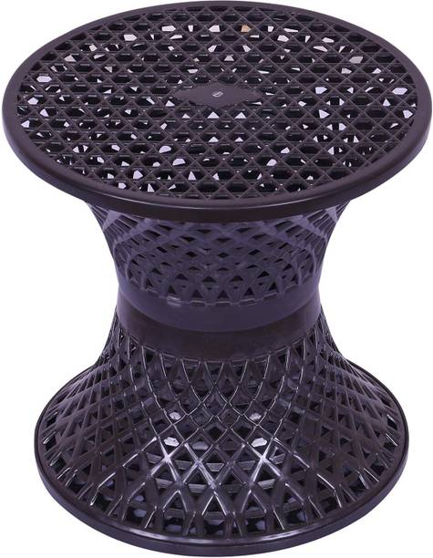 Omniversal Seating Stool | Plastic Mesh Damroo Stool | Both Sided Stool for Guestroom Bathroom Stool