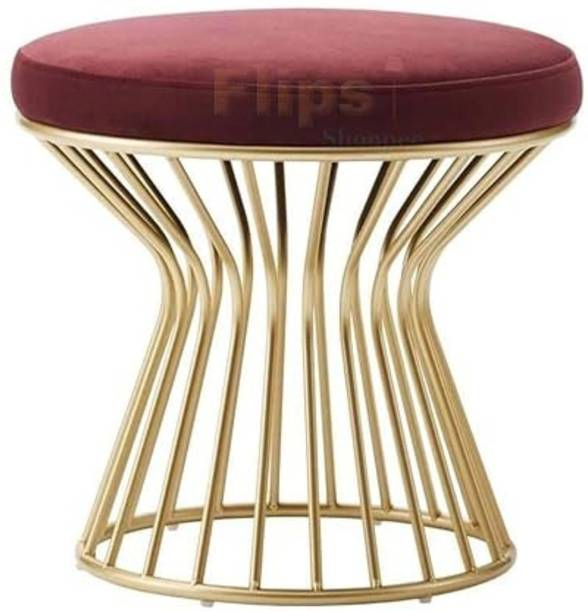 WallHeaven Gaddi-stool-gol-R Stool