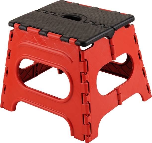 Primelife 12 Inch Folding Step Stool for Adults & Kids, Kitchen & Garden Stool with Handle Living & Bedroom Stool