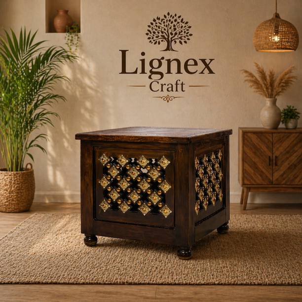 LIGNEXCRAFT STORAGE STOOL Living & Bedroom Stool