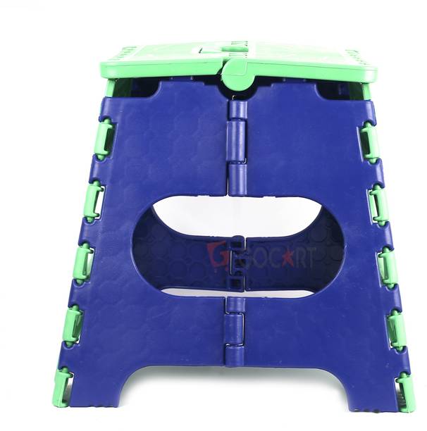 GOCART 12 Inches Super Strong Folding Step Stool for Adults and Kids, Kitchen Stepping Stools, Garden Step Stool Kitchen Stool