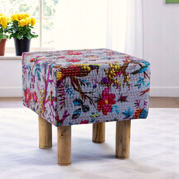 Flipkart Perfect Homes Solid Wood Standard Ottoman