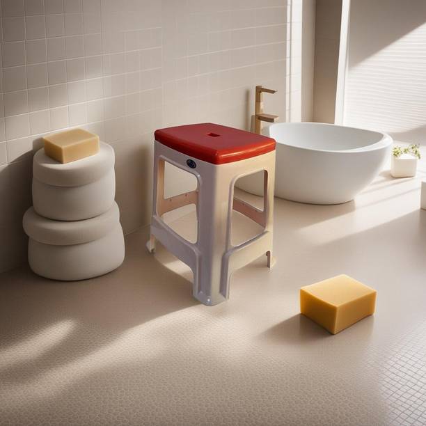 Nilkamal Strong & Durable Stool STL 23|100% PolyPropylene|For Living ,Bed Room, Kitchen Outdoor & Cafeteria Stool