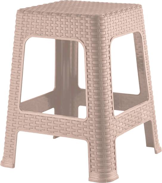 KUBER INDUSTRIES Plastic Sitting Stool for Indoor Or Outdoor|Home & Garden Stool