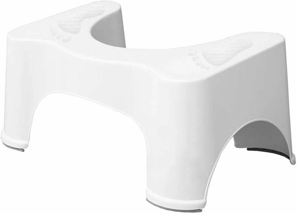 Lifekrafts Step Stool - for Western Toilet Portable Comfortable Sturdy Foot Step for Potty Training Kids and Adults (SMALL) Bathroom Stool