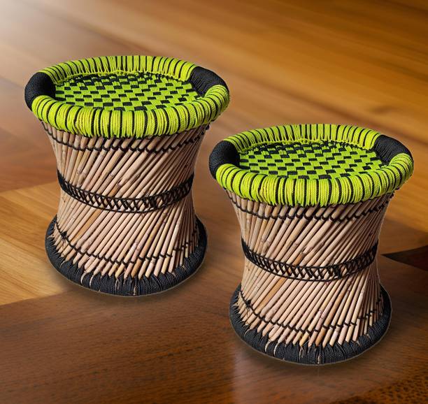 RCLV Rajasthani handmade bamboo mudda/Stool/chair for indoor/outdoor Bathroom Stool