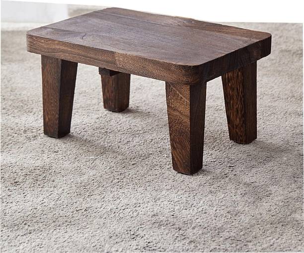CartaDen Wooden Step Stool with Non-Slip Rubber feet, Small Step stool Kitchen Stool